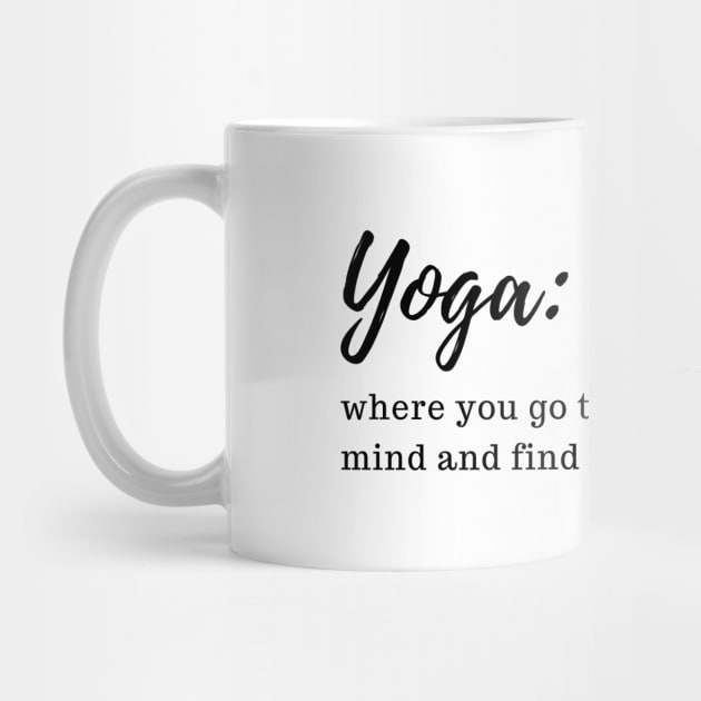 funny yoga quotes by Patterns-Hub